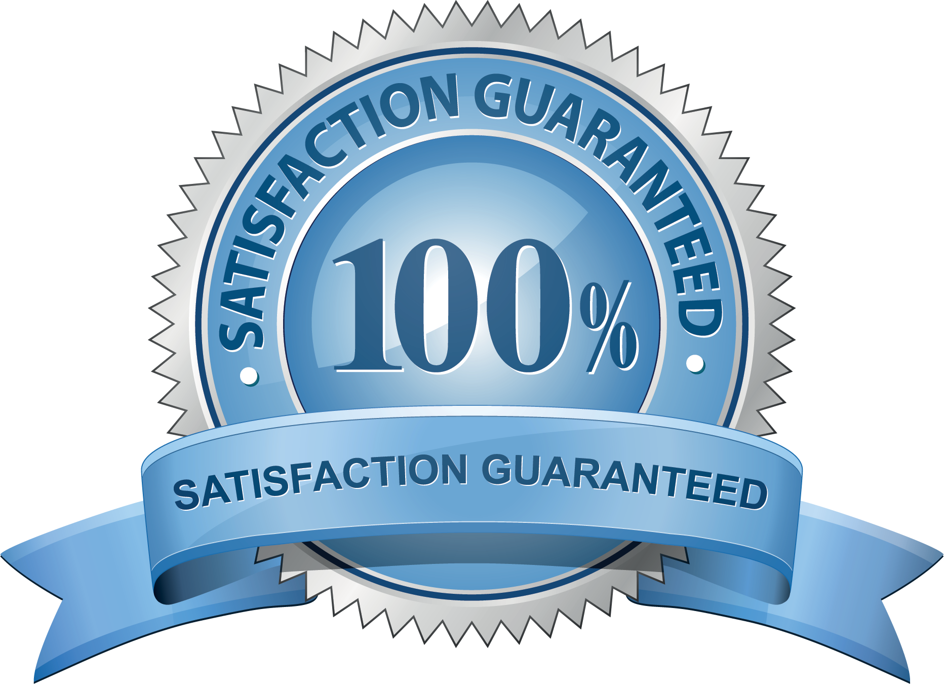100% Satisfaction Guaranteed